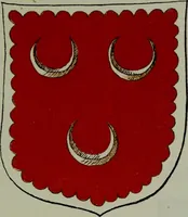 An illustration from Fac simile of an ancient heraldic manuscipt : emblazoned by Sir David Lyndsay of the Mount. Lyon king of armes 1542 (1878)