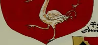An illustration from Fac simile of an ancient heraldic manuscipt : emblazoned by Sir David Lyndsay of the Mount. Lyon king of armes 1542 (1878)