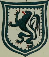 An illustration from Fac simile of an ancient heraldic manuscipt : emblazoned by Sir David Lyndsay of the Mount. Lyon king of armes 1542 (1878)