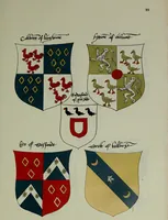 An illustration from Fac simile of an ancient heraldic manuscipt : emblazoned by Sir David Lyndsay of the Mount. Lyon king of armes 1542 (1878)