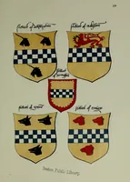 Picture 150 of 165 from Fac simile of an ancient heraldic manuscipt : emblazoned by Sir David Lyndsay of the Mount. Lyon king of armes 1542 (1878), leaf 289