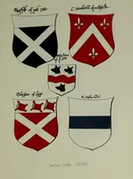 Picture 154 of 165 from Fac simile of an ancient heraldic manuscipt : emblazoned by Sir David Lyndsay of the Mount. Lyon king of armes 1542 (1878), leaf 293