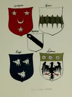 Picture 160 of 165 from Fac simile of an ancient heraldic manuscipt : emblazoned by Sir David Lyndsay of the Mount. Lyon king of armes 1542 (1878), leaf 305
