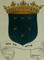 An illustration from Fac simile of an ancient heraldic manuscipt : emblazoned by Sir David Lyndsay of the Mount. Lyon king of armes 1542 (1878)