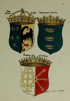 Picture 10 of 165 from Fac simile of an ancient heraldic manuscipt : emblazoned by Sir David Lyndsay of the Mount. Lyon king of armes 1542 (1878), leaf 47