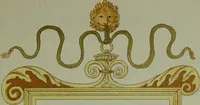 An illustration from Fac simile of an ancient heraldic manuscipt : emblazoned by Sir David Lyndsay of the Mount. Lyon king of armes 1542 (1878)