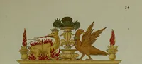Picture 37 of 165 from Fac simile of an ancient heraldic manuscipt : emblazoned by Sir David Lyndsay of the Mount. Lyon king of armes 1542 (1878), leaf 95
