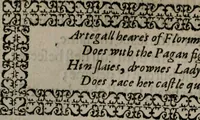 Picture 9 of 15 from The faerie queene : Disposed into twelue bookes, fashioning XII. morall vertues (1596), leaf 197
