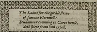 An illustration from The faerie queene : Disposed into twelue bookes, fashioning XII. morall vertues (1596)