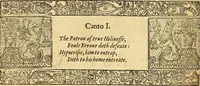 An illustration from The faerie qveene, disposed into XII. bookes, : fashioning twelue morall vertues (1609)