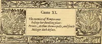 An illustration from The faerie qveene, disposed into XII. bookes, : fashioning twelue morall vertues (1609)