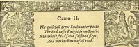 An illustration from The faerie qveene, disposed into XII. bookes, : fashioning twelue morall vertues (1609)