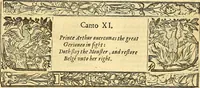 An illustration from The faerie qveene, disposed into XII. bookes, : fashioning twelue morall vertues (1609)