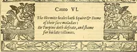 An illustration from The faerie qveene, disposed into XII. bookes, : fashioning twelue morall vertues (1609)