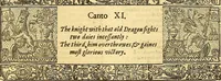 An illustration from The faerie qveene, disposed into XII. bookes, : fashioning twelue morall vertues (1609)