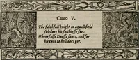 An illustration from The faerie qveen : The shepheards calendar : together with the other works of England's arch-poët (1611)