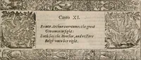 An illustration from The faerie qveen : The shepheards calendar : together with the other works of England's arch-poët (1611)