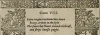 An illustration from The faerie qveen : The shepheards calendar : together with the other works of England's arch-poët (1611)