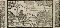 An illustration from The faerie qveen : The shepheards calendar : together with the other works of England's arch-poët (1611)
