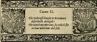 An illustration from The faerie qveen : The shepheards calendar : together with the other works of England's arch-poët (1611)