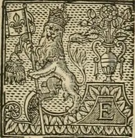 An illustration from The faerie qveen : The shepheards calendar : together with the other works of England's arch-poët (1611)