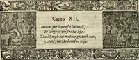 An illustration from The faerie qveen : The shepheards calendar : together with the other works of England's arch-poët (1611)