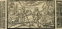 An illustration from The faerie qveen : The shepheards calendar : together with the other works of England's arch-poët (1611)