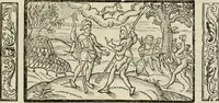 An illustration from The faerie qveen : The shepheards calendar : together with the other works of England's arch-poët (1611)