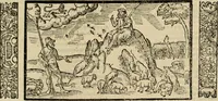 An illustration from The faerie qveen : The shepheards calendar : together with the other works of England's arch-poët (1611)