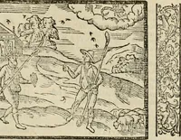 An illustration from The faerie qveen : The shepheards calendar : together with the other works of England's arch-poët (1611)