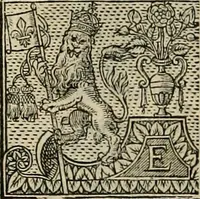 An illustration from The faerie qveen : The shepheards calendar : together with the other works of England's arch-poët (1611)