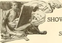 An illustration from Fairchild's rapid letterer and show-card maker, commercial alphabet construction with brush or pen (1910)