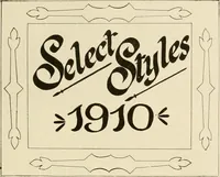 An illustration from Fairchild's rapid letterer and show-card maker, commercial alphabet construction with brush or pen (1910)