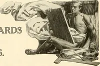 Picture 25 of 111 from Fairchild's rapid letterer and show-card maker, commercial alphabet construction with brush or pen (1910), leaf 27