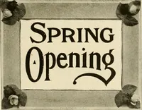 An illustration from Fairchild's rapid letterer and show-card maker, commercial alphabet construction with brush or pen (1910)