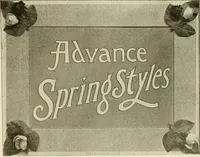 An illustration from Fairchild's rapid letterer and show-card maker, commercial alphabet construction with brush or pen (1910)