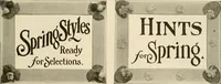 An illustration from Fairchild's rapid letterer and show-card maker, commercial alphabet construction with brush or pen (1910)