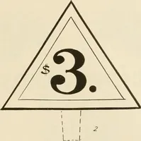 An illustration from Fairchild's rapid letterer and show-card maker, commercial alphabet construction with brush or pen (1910)