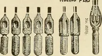 An illustration from Fairchild's rapid letterer and show-card maker, commercial alphabet construction with brush or pen (1910)