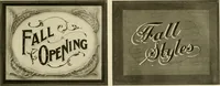 An illustration from Fairchild's rapid letterer and show-card maker, commercial alphabet construction with brush or pen (1910)