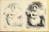 Picture 29 of 34 from Fairland's juvenile artist, or, Easy studies for beginners in drawing, of figures, animals, shipping, and landscape (1838), leaf 59