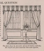 Picture 1 of 3 from The importance of color in curtains / by Agnes Rowe Fairman. (1925), leaf 4