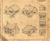An illustration from Architects plan book "falcon" building lumber. (1927)