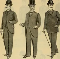 An illustration from Fall and Winter, 1890-91 Fashion Catalogue / H. O'Neill and Co. (1890)