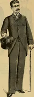 An illustration from Fall and Winter, 1890-91 Fashion Catalogue / H. O'Neill and Co. (1890)