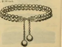 An illustration from Fall and Winter, 1890-91 Fashion Catalogue / H. O'Neill and Co. (1890)