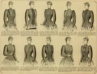An illustration from Fall and Winter, 1890-91 Fashion Catalogue / H. O'Neill and Co. (1890)