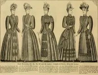 An illustration from Fall and Winter, 1890-91 Fashion Catalogue / H. O'Neill and Co. (1890)
