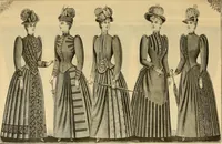 An illustration from Fall and Winter, 1890-91 Fashion Catalogue / H. O'Neill and Co. (1890)
