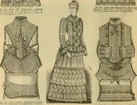 An illustration from Fall and Winter, 1890-91 Fashion Catalogue / H. O'Neill and Co. (1890)
